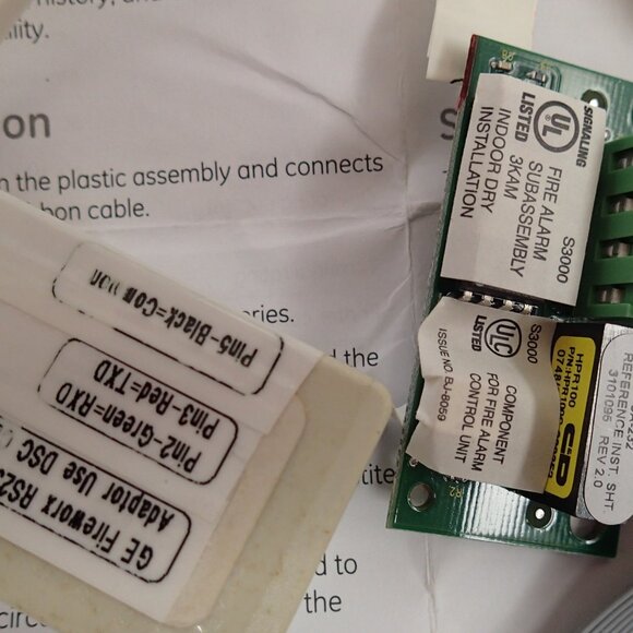 GE Fireworx SA232 / RS232 Interface Card - Picture 2 of 4